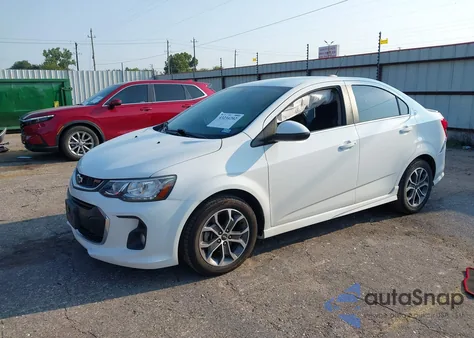 2018 Chevrolet Sonic Lt Auto z USA, uszkodzony, nr VIN 1G1JD5SH7J4112094
